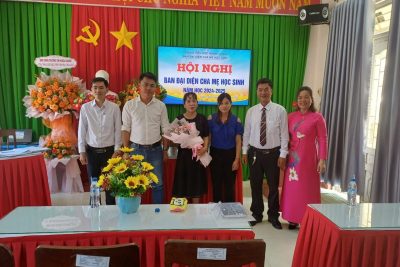 TRƯỜNG TIỂU HỌC NGHĨA CHÁNH TỔ CHỨC HỘI NGHỊ BAN ĐẠI DIỆN CHA MẸ HỌC SINH NĂM HỌC 2024-2025