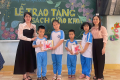 TỔ CHỨC TRAO TẶNG SÁCH GIÁO KHOA NĂM HỌC 2024 – 2025